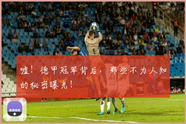 嘘！德甲冠军背后，那些不为人知的秘密曝光！